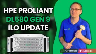 HPE ProLiant DL580 Gen9 iLO4 Update  iLO4 Standard to Advanced License  Remote Access [upl. by Reffinej]