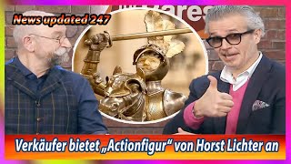 „Bares für Rares“ ZDF Verkäufer bietet „Actionfigur“ von Horst Lichter an [upl. by Aicilef]