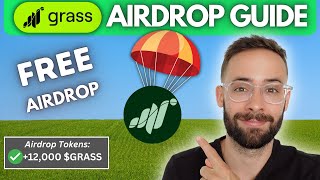 Grass Airdrop Tutorial Free GRASS Drop [upl. by Archy]