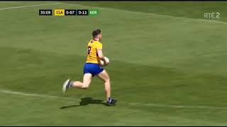 THRILLING ACTION  CLARE V KERRY  2024 MUNSTER FOOTBALL FINAL [upl. by Pooh]