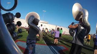 Lumberton High School “Rise” Sousaphone ChestCam Transcription [upl. by Prissy]