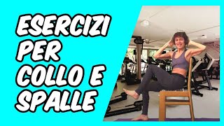 Ginnastica Super Dolce per Collo e Spalle  esercizi Cervicale [upl. by Liam]