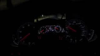 Audi A6 C7 30TFSI Night drive [upl. by Aihseket154]