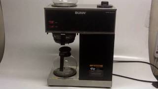 Bunn Coffee Maker VPR Series [upl. by Dev]