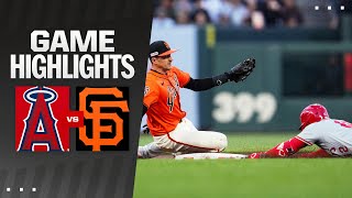 Angels vs Giants Game Highlights 61424  MLB Highlights [upl. by Japheth]