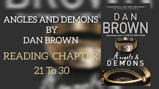 Angels and Demons Part 3  Reading Chapters 2130 books reading [upl. by Bari]