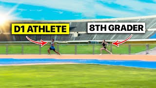 D1 Athlete Sneaks Into AAU Meet [upl. by Lougheed]