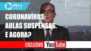 Coronavírus aulas suspensas E agora [upl. by Ahtnamys]