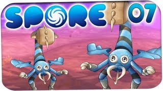 Spore Gameplay  Lets Play  07  EIN RAUMSCHIFF  WUZZUP [upl. by Eisse]