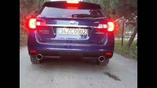 Subaru Levorg custom downpipe [upl. by Hgeilyak]