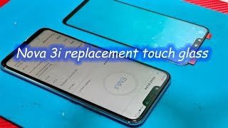 huawei nova 33i touch glass replacement [upl. by Nodnalb203]