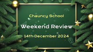 CHAUNCY WEEKEND REVIEW  14TH DECEMBER 2024 [upl. by Ellehsim]