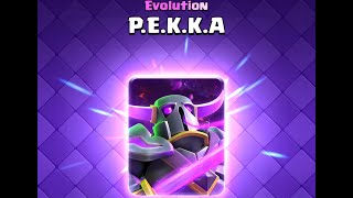 NEW CLASH ROYALE SEASON NEW PEKKA EVOLUTION [upl. by Astrid]