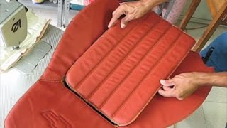 Foamed ChannelsUse of Velcro  Auto Upholstery [upl. by Ylagam663]