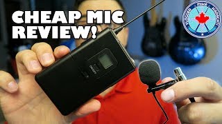 FiFine K031B Wireless USB Lav Microphone Unboxing  Review [upl. by Nelli528]