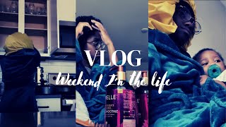 Vlogmas Day 3 Productive Weekend Vlog  Cleaning Organizing Hair Relaxing etc [upl. by Prudhoe961]