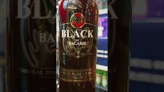 BLACK 🖤 BY BACARDI CLASSIC ORIGINAL PREMIUM CRAFTED RUM 428 ALCVOL 🥃🍸🍹🍺🥂🍷🍻🍾 [upl. by Adamek]