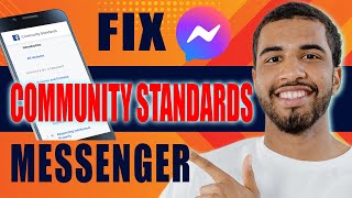 How to Fix Community Standards on Facebook Messenger 2024 [upl. by Osman]