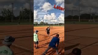 Four Strikeouts In One Game😅 New Video slowpitch softball fypシ゚viral baseball subscribe [upl. by Noiramaj]