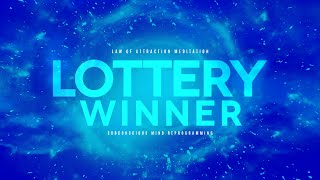 Lottery Winner Subconscious Mind Programming 🌓 Law of Attraction Affirmations  Subliminals [upl. by Kathi643]