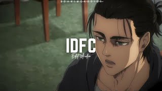 IDFC  BlackBear  Edit Audio [upl. by Llenehc]