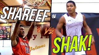 Shareef ONeal Goes Against The REAL SHAK Shakeel Moore Steals The Show CLOSE Game [upl. by Ardnalahs]