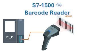 032 Simatic S71500 RS232 Barcode Reader [upl. by Wonacott]