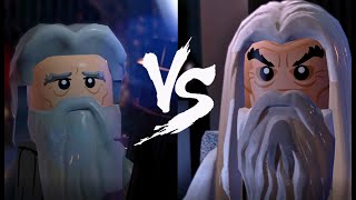 Gandalf vs Saruman Boss Fight Gameplay  Lego The Lord of the Rings 4K HD 60FPS [upl. by Nixon81]