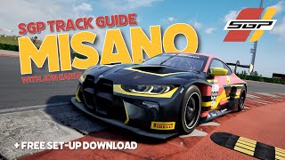 Misano GT3 Track Guide  Assetto Corsa Competizione  Hot Lap amp Free Setup Download [upl. by Mailliw]