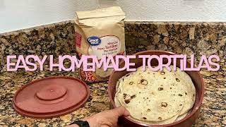 Easy Homemade Tortillas [upl. by Malanie688]