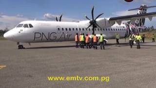 PNG Air Extends Services to Wapenamanda in Enga [upl. by Suzetta65]