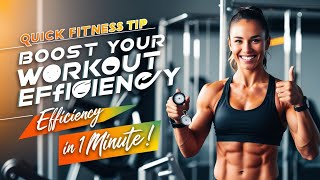 quotQuick Fitness Tip Boost Your Workout Efficiency in 1 Minutequot FamilyFitnessChannel [upl. by Pierce362]