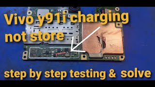 vivo y91i charging problem solution  vivo y91 charging not store solution vivo charging problem [upl. by Docilu409]