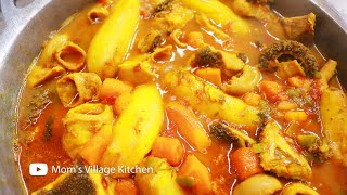 How To Cook Katogo Matooke amp Offals Matooke Ne Byenda – Ugandan African  Moms Village Kitchen [upl. by Elana]