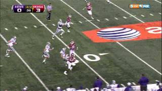 Joe Adams Punt Return in the Cotton Bowl [upl. by Lanoil]