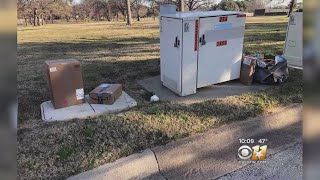 Amazon Packages Undelivered Left On Side Of Road In Arlington [upl. by Mallis]