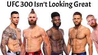 UFC 300 Isnt Looking So Good Jiri Is Being Given The Most Boring Opponent amp Aljo Is Back [upl. by Raquela]