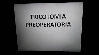 TRICOTOMIA PREOPERATORIATutti i files sono scaricabili su wwwnurseallfacecom [upl. by Llertnod]