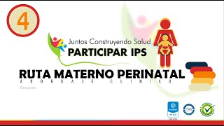 Resolución 3280  Ruta Materno Perinatal  Video 4 [upl. by Anaylil]