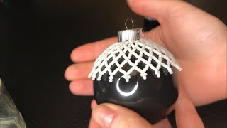 RBG Inspired Dissent Collar Beaded Ornament  Vertical Netting Pattern and Beginner Beading Tips [upl. by Eilegna]