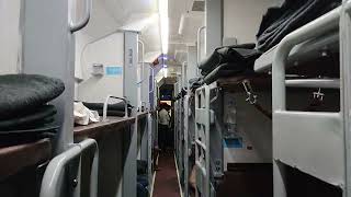 Mangala Express 3E Economy Coach inside Vlog  3rd AC Economy Coach [upl. by Germann]