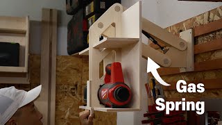 How to vertically expand your space  Amazing woodworking idea [upl. by Annairol]