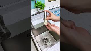 Soap Dispenser for Kitchen Sink Built in Design Sink Soap Dispenser Refill from The Top 🤩🤩🤩 [upl. by Aynor820]