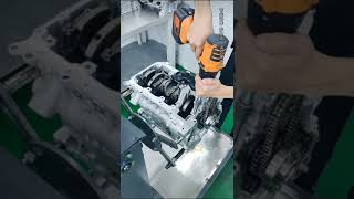 BMW b48 engine Assembly bmw engine timingchain [upl. by Susette114]