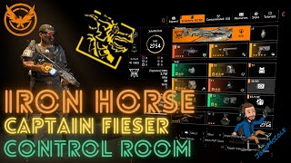 The Divison 2Iron Horse Raid BuildCaptain FieserControl Room Build and Method [upl. by Odidnac]