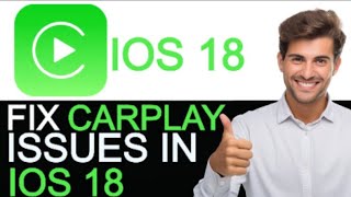 How to Fix Apple CarPlay Stopped Working After iOS 18 UPDATE  GUIDE [upl. by Orhtej607]