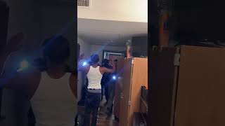 Police at freshman student’s dorm room at Morgan State University following the shooting last night [upl. by Idnar]