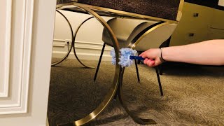 ASMR hotel room dusting of various surfaces no talking asmr [upl. by Eaves]