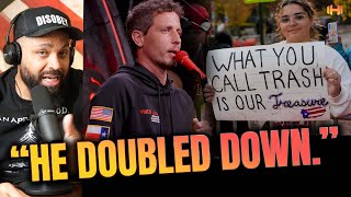 Comedian Tony Hinchcliffe Responds to the HATERS After Making “floating island of garbage” [upl. by Clova]