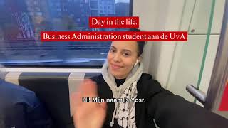 Dag in het leven van een Business Administration student aan de UvA [upl. by Sirref]